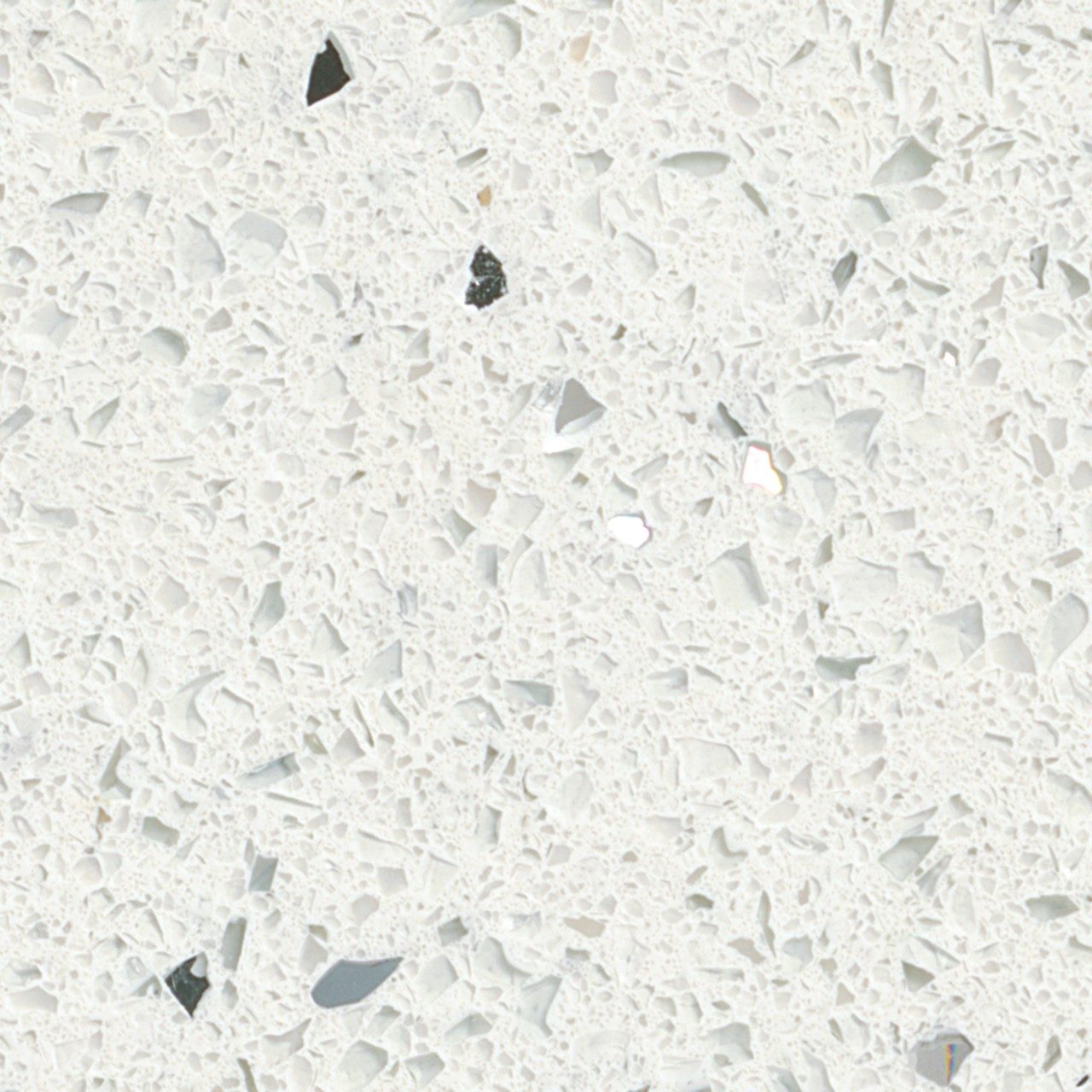 Sparkling White countertop material available at PA Home Supply